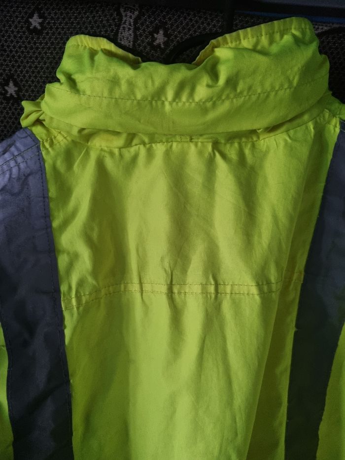 Veste de travail jaune fluo et bande réfléchissant taille L - photo numéro 9