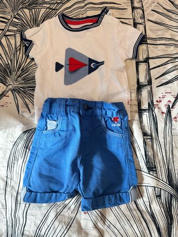 Ensemble t-shirt short Okaidi