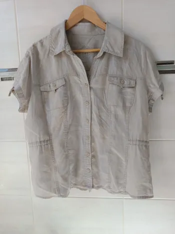 Chemise Patrice Breal t.46 100% lin