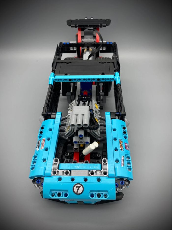 LEGO Technic 42050 - Le Véhicule Drasgter - Complet avec Notice et Moteur - photo numéro 3