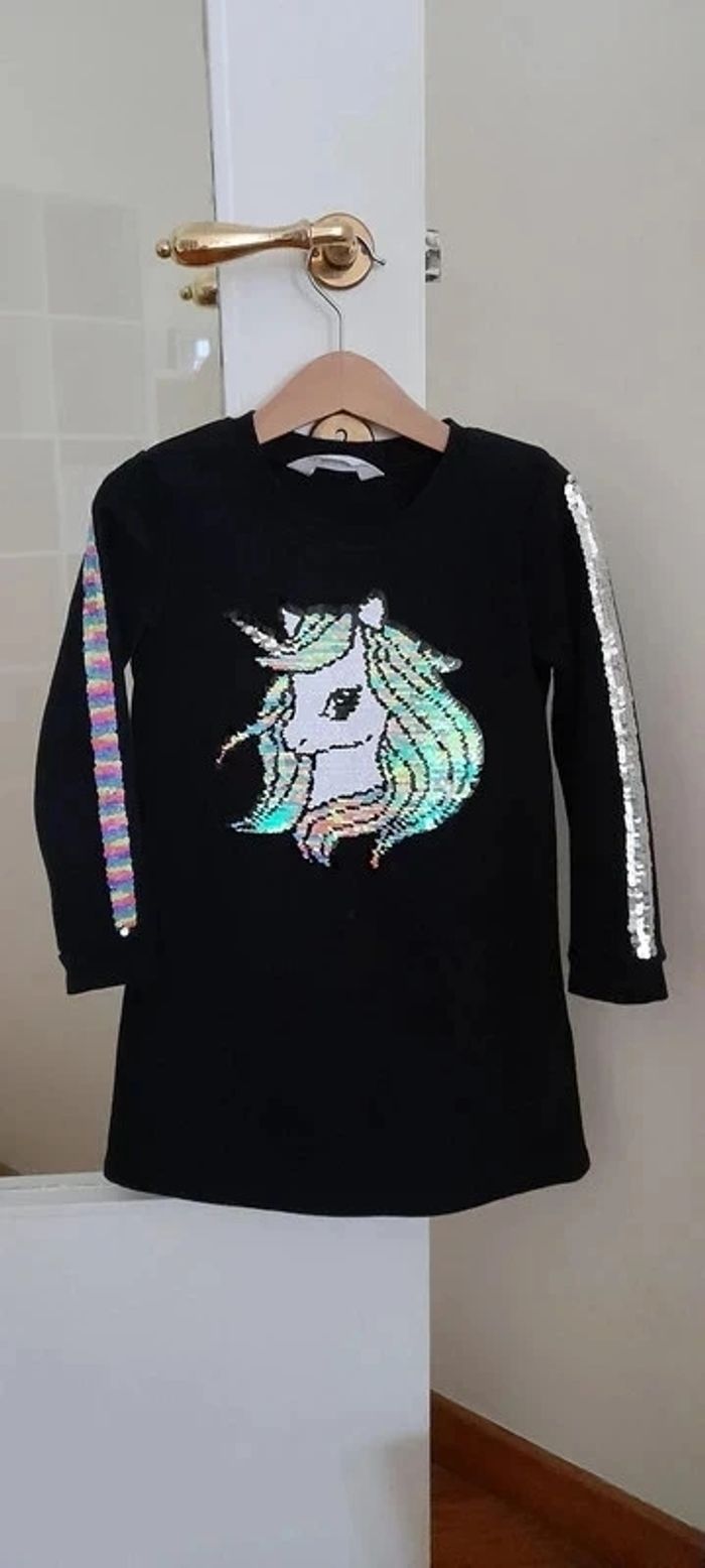 Robe réversible h&m 104 cm 3/4 ans comme neuve