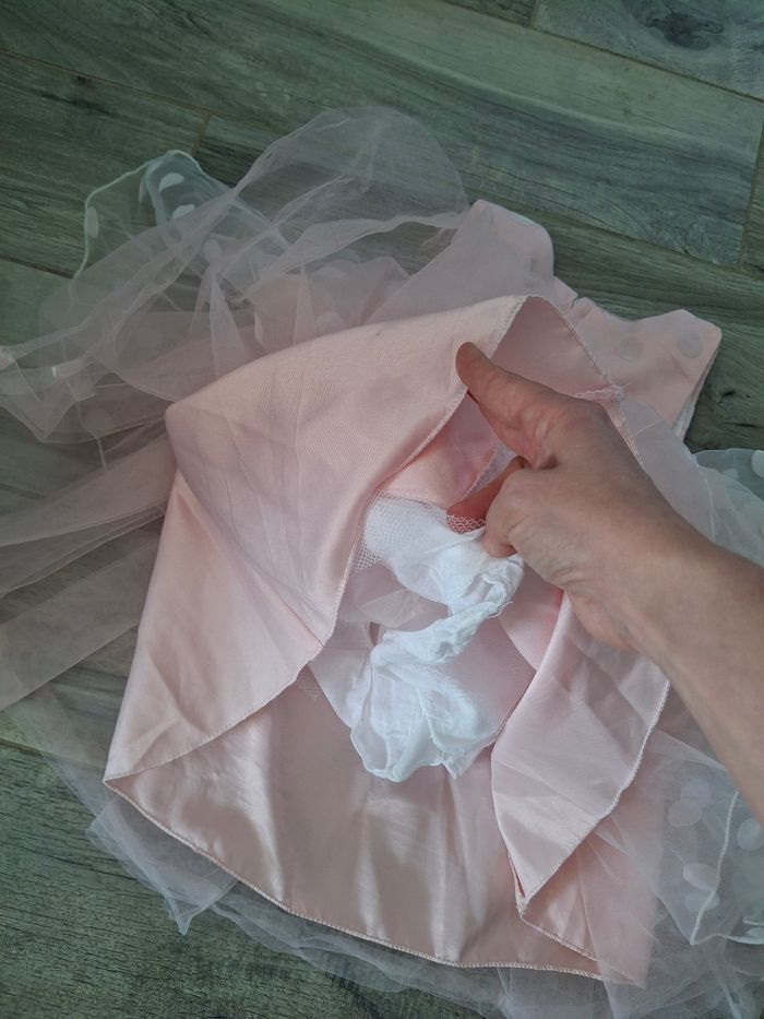 Robe cérémonie 12/ 18 mois rose - photo numéro 3