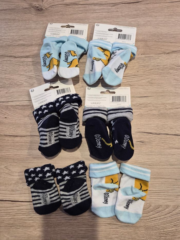 Lot de chaussettes Le roi lion, Disney, 0-6 mois. - photo numéro 2