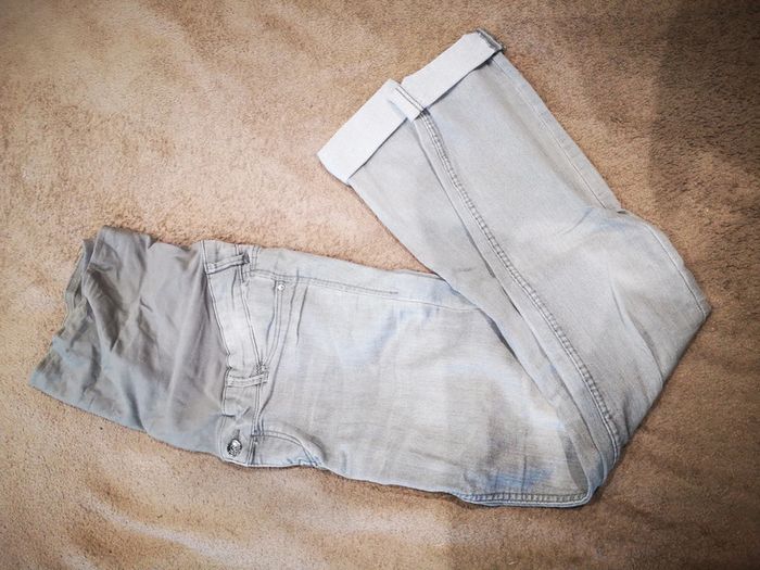 Jean de grossesse 7/8 H&M gris