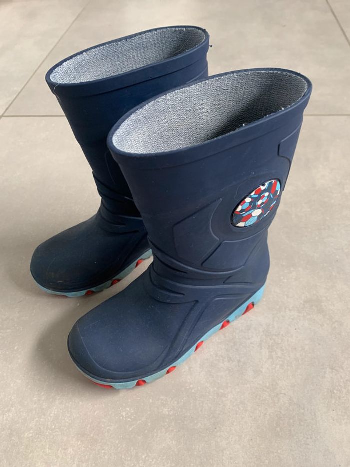 Bottes pluie/ neige taille 26/27 Fourrure amovible - photo numéro 2