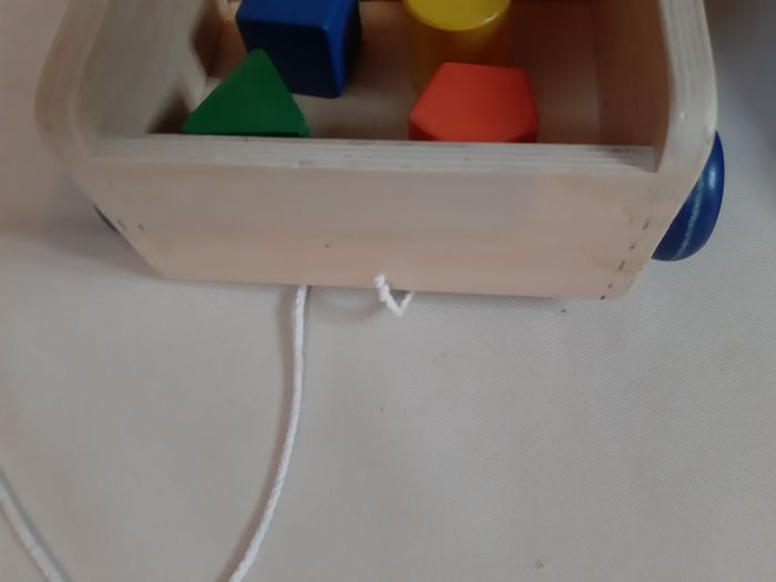 Chariot à tirer - boîte à formes - oxybul - photo numéro 8