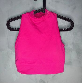 Top crop brassière de sport rose taille S Oceans Apart