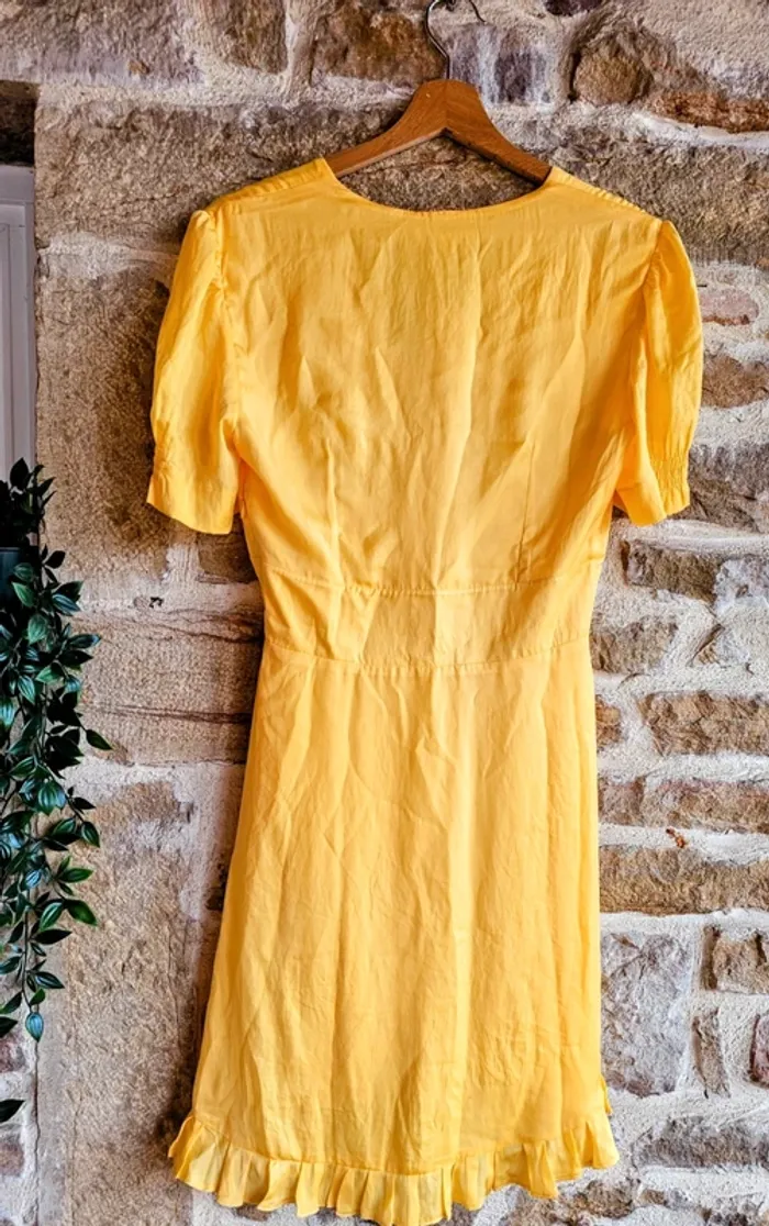 Robe patineuse Maje jaune - photo numéro 2