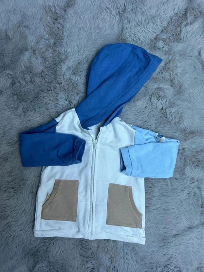Gilet blanc 18 mois Mayoral
