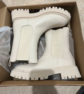 Bottines beiges