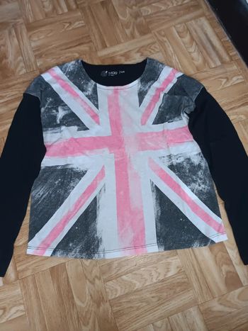 T-shirt Gémo fille taille 12 ans en très bon état