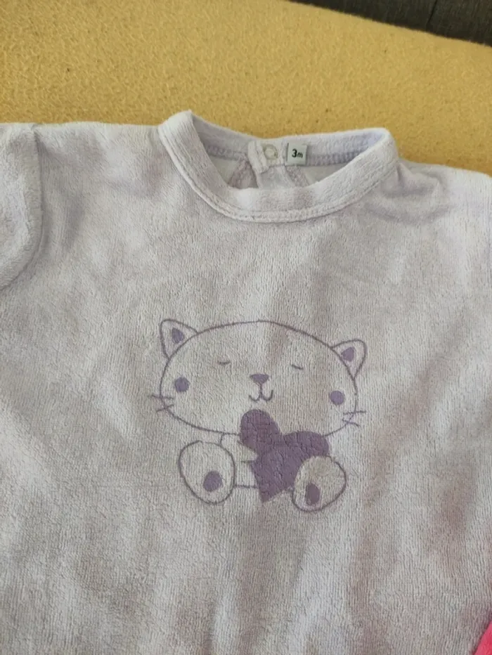 Lot de 2 pyjamas chaud - photo numéro 4