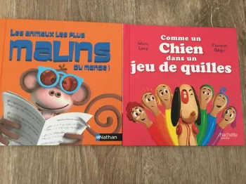 Lot de 2 livres pour enfants