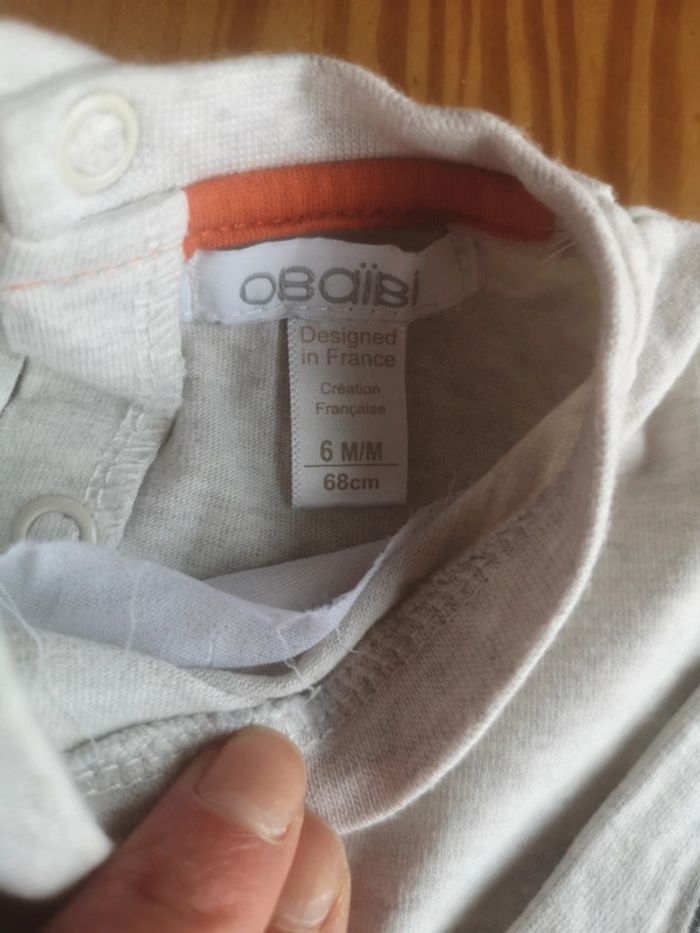 Ensemble garçon 6 mois obaibi - photo numéro 4