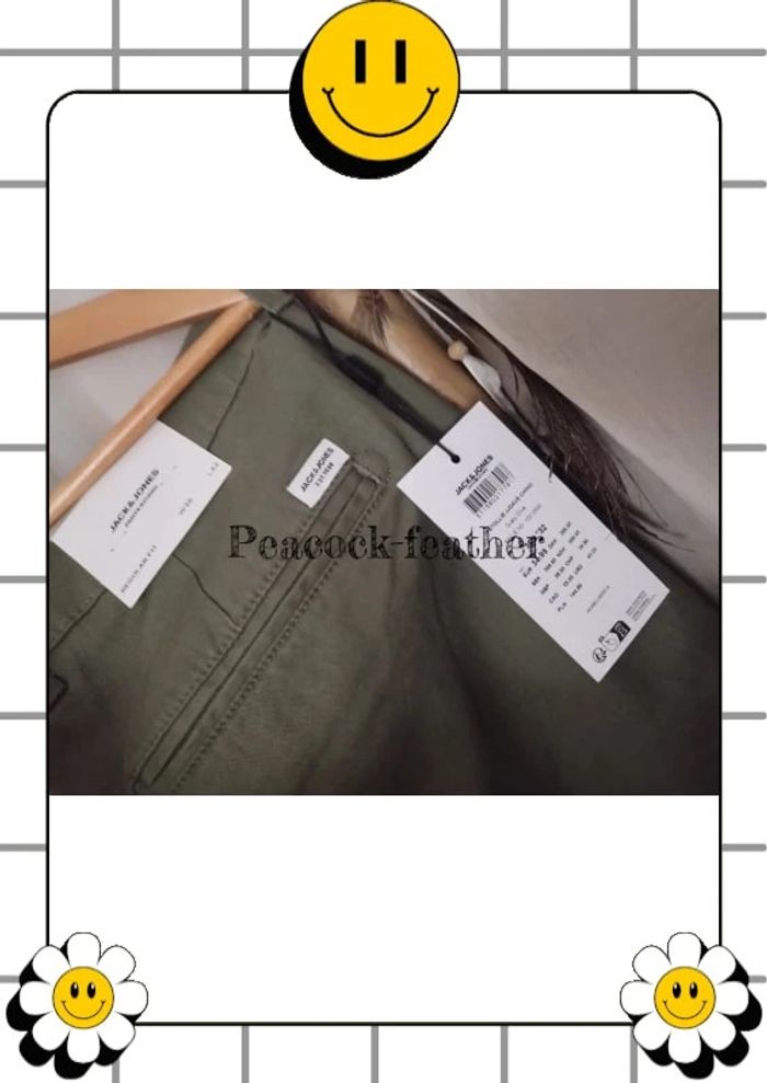 Pantalon kaki Jack et Jones neuf étiqueté 36 32 - photo numéro 7