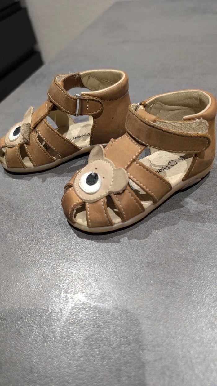 Sandale enfant/bébé cuir - photo numéro 4