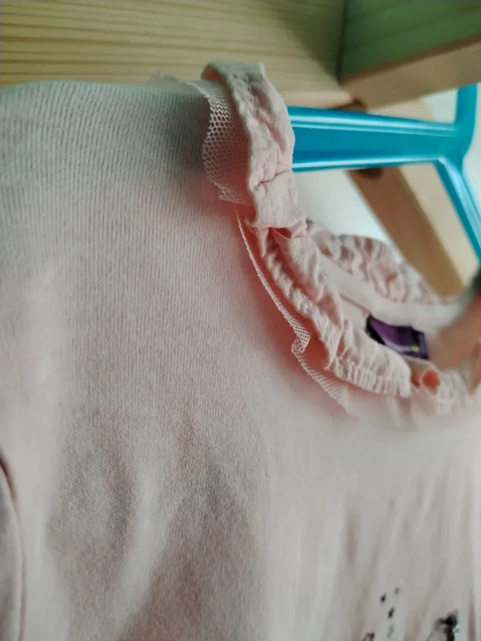 T-shirt manches longues fée Poussière d'étoiles SGMJ 9 ans - photo numéro 9