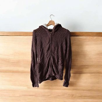 Gilet Mim marron taille S