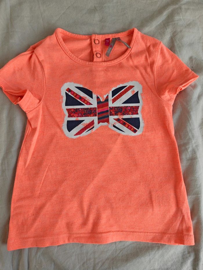 Lot 10 tee shirt manches courtes 18 mois - photo numéro 8