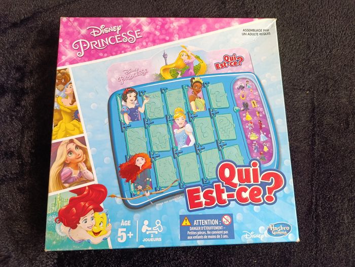 Jeu de société qui est-ce Disney Princesse