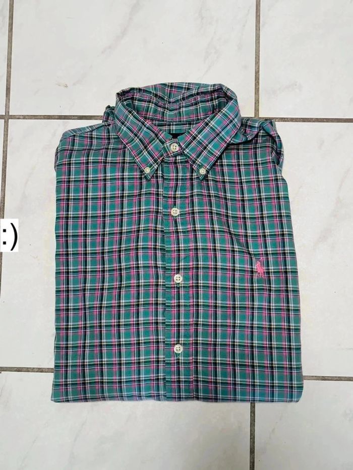 🔥 Chemise Ralph Lauren à carreaux vintage – Très bon état général 🔥 - photo numéro 9