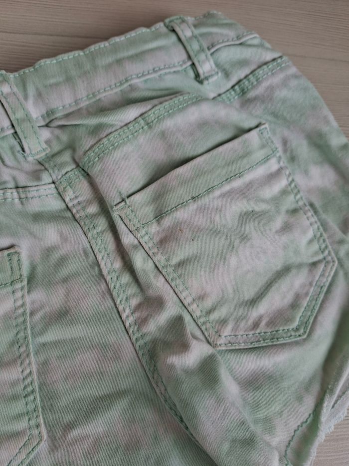 Short tie & dye vert/blanc Vertbaudet – Taille 6 ans - photo numéro 5