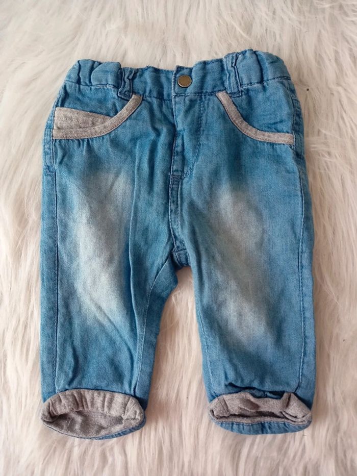 Jean clair 3 mois 56-62cm (6kg) N*0687