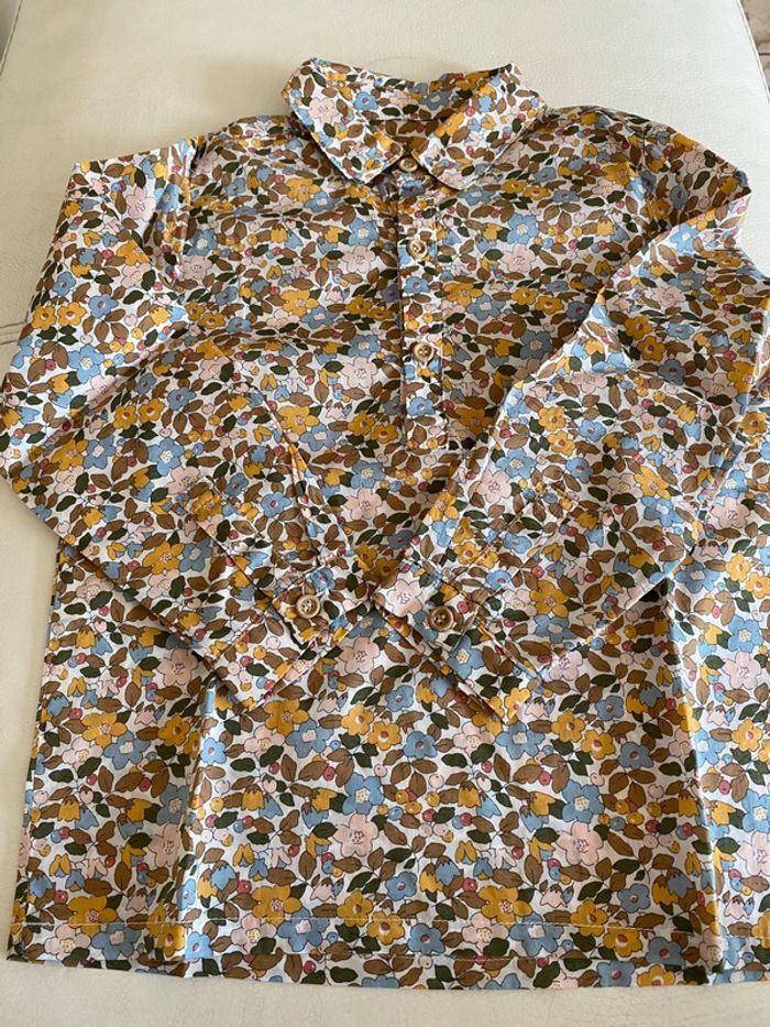 Chemise liberty Mi canesu 4 ans