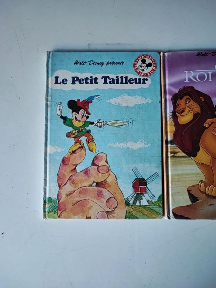 Lot de 2 livres collection Mickey club du livre première édition - photo numéro 2