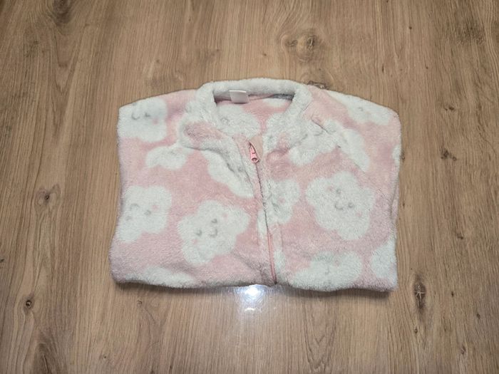 Joli pyjamas / grenouillère en pilou fille 12 mois - photo numéro 2