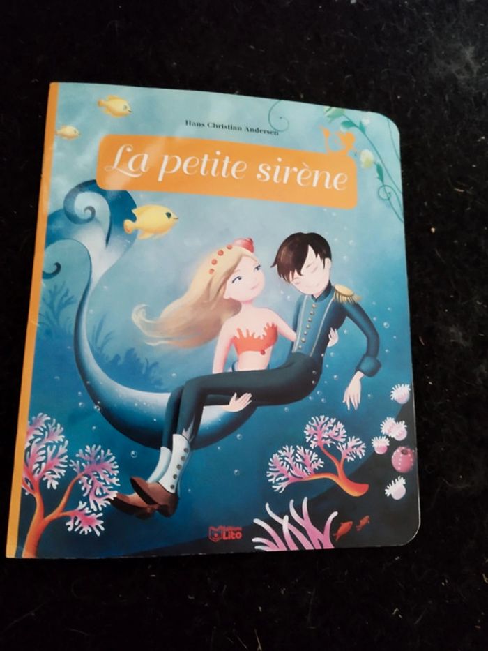 Livre la petite Sirène