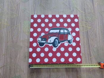 Toile voiture 30x30 