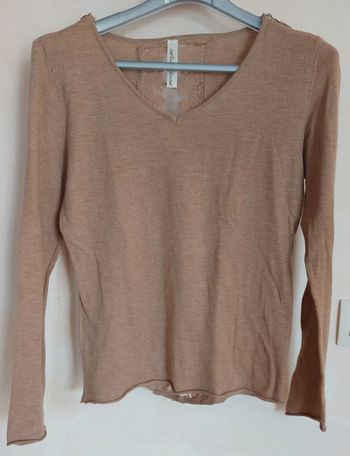 Pull dos ajouré taille S.