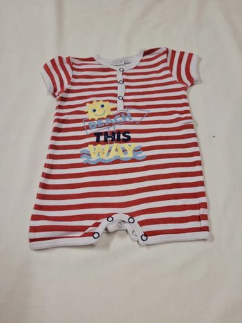 Combishort 6mois unisex