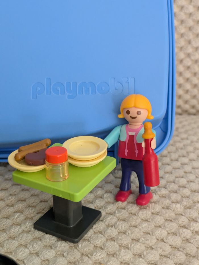Playmobil Family Fun 5649 Valisette barbecue - photo numéro 3