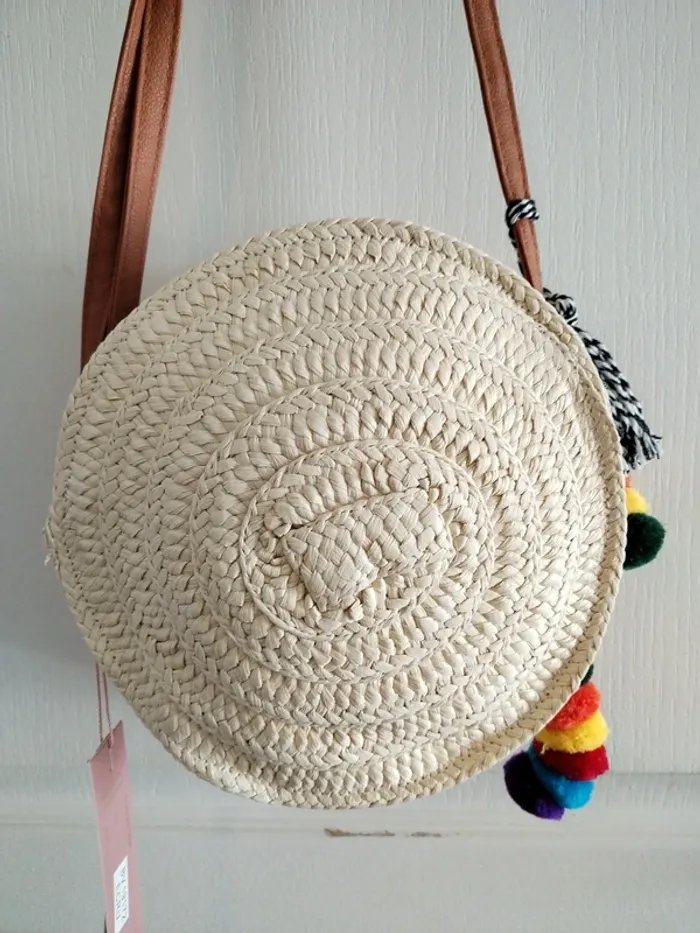 Sac à main rond Bestini collection neuf - photo numéro 5