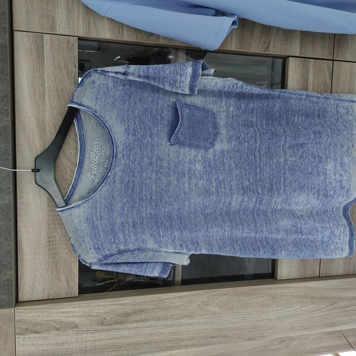 Polo -teeshirt homme bleu gris - photo numéro 5