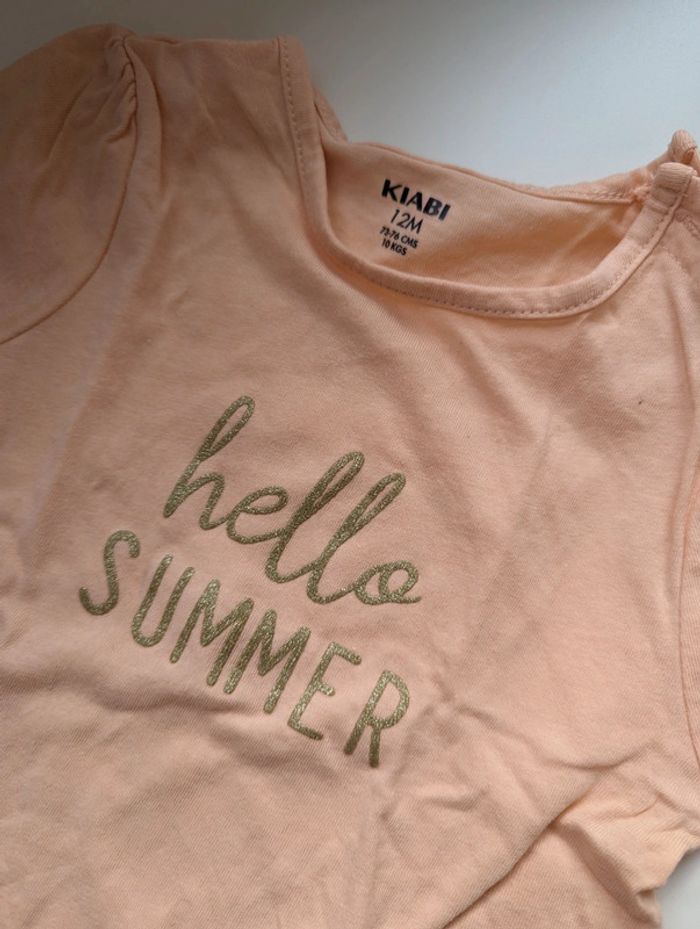 Tee shirt 12 mois - photo numéro 2