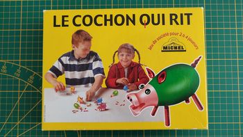 Boite vide pièce détachée jeu de société Le cochon qui rit #A70