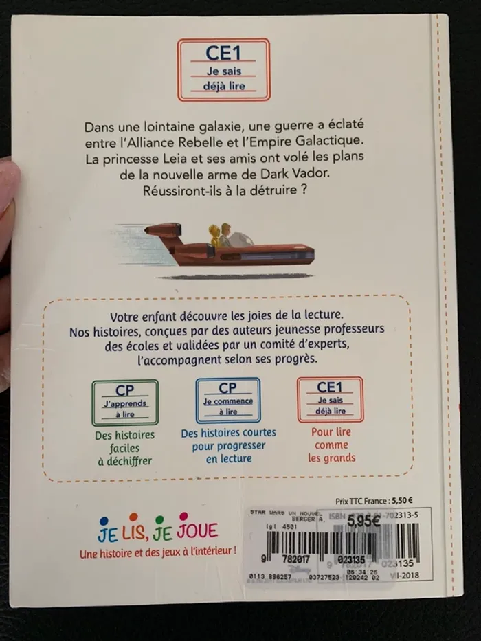 Livre Star Ward niveau CE1 je sais déjà lire - photo numéro 2