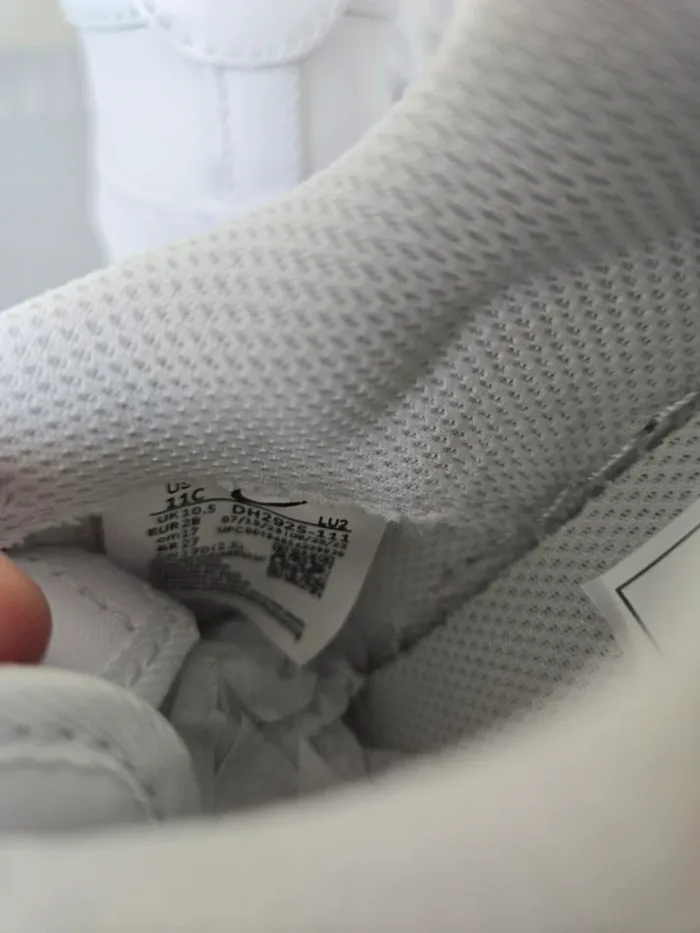 Nike air force 1 taille 28 neuves blanche - photo numéro 7