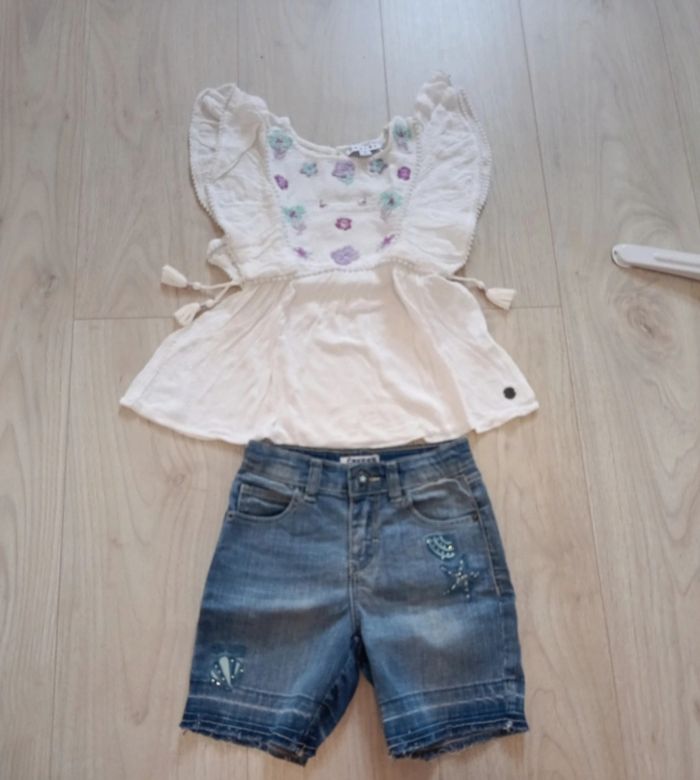 Ensemble d'été fille creeks taille 8 ans
