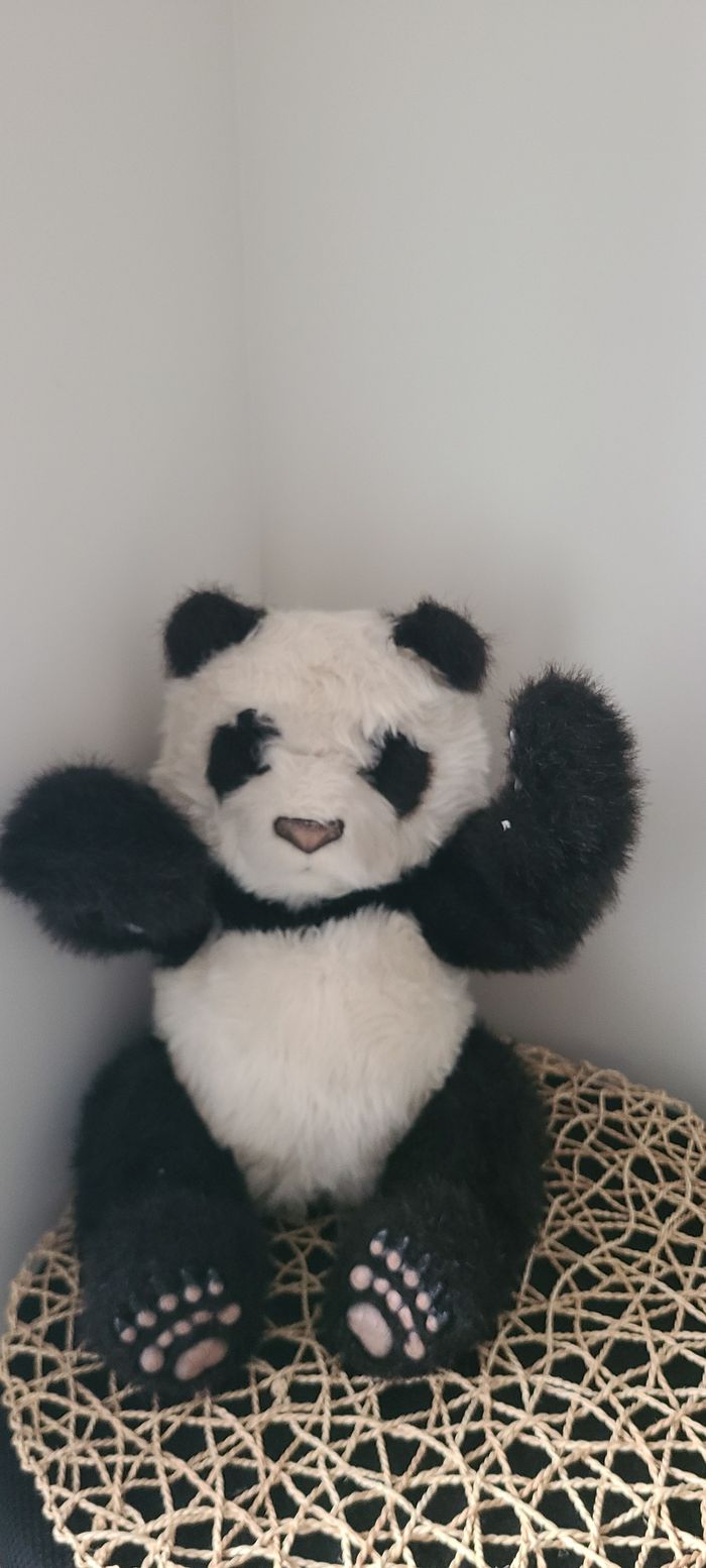 Furby TIGER ELECTRONICS Hasbro Not Tested Furreal Jouet Panda Peluche - photo numéro 5