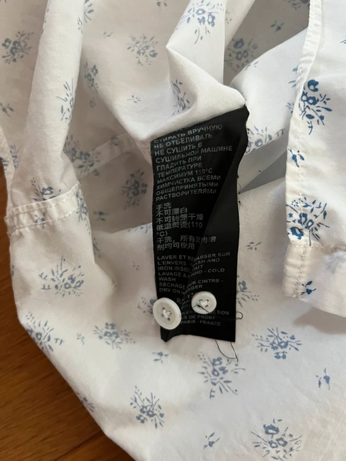 👔 Chemise homme à motif fleuri The Kooples – Taille M – Très bon état - photo numéro 4