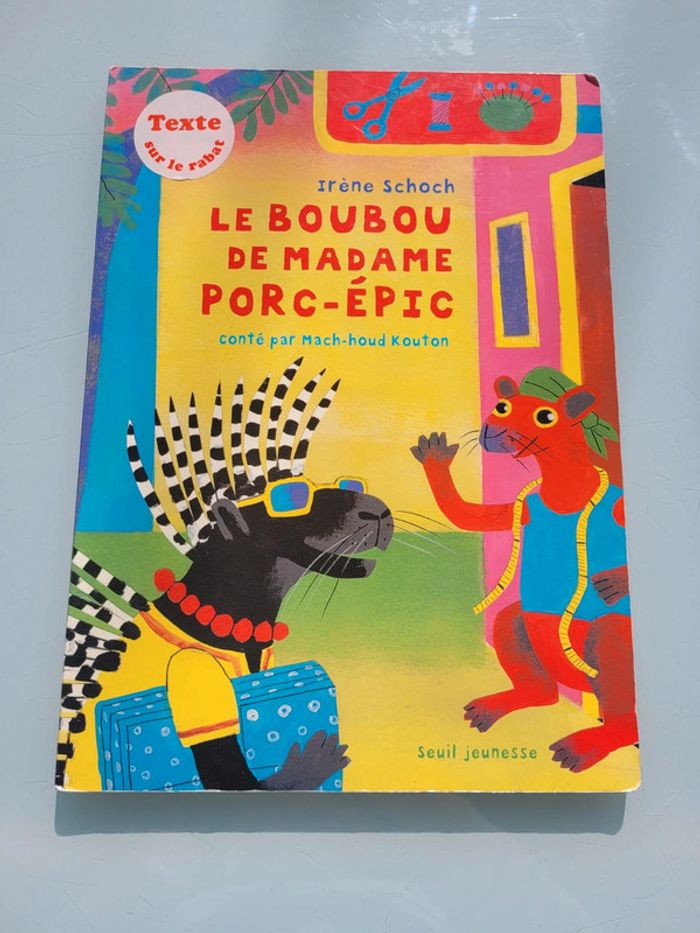Livre grand format Le Boubou de Madame Porc-Épic - photo numéro 2