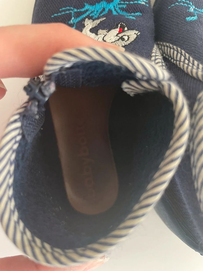 Chausson marine bébé - photo numéro 4