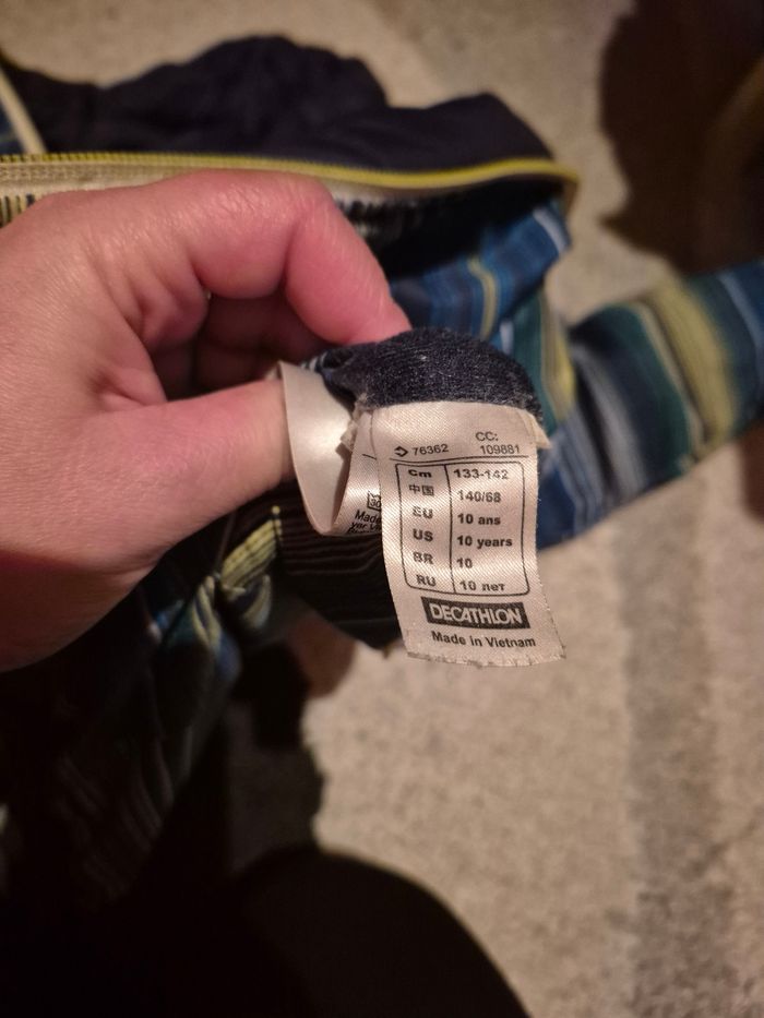 Manteau réversible de ski 10 ans - photo numéro 4