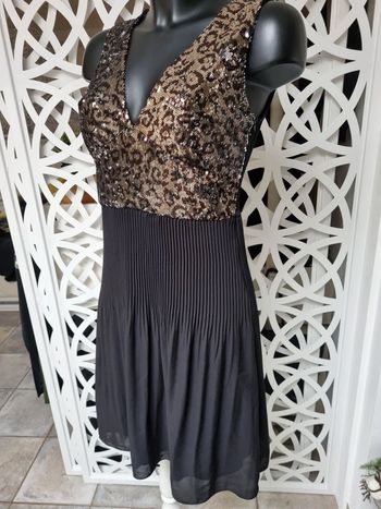 Lola Liza robe noir et gold taille M