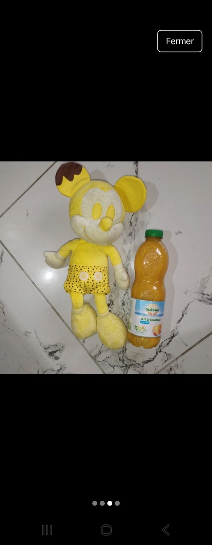 Peluche Mickey - photo numéro 3