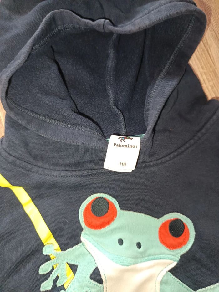 Pull a capuche 116 cm - photo numéro 2